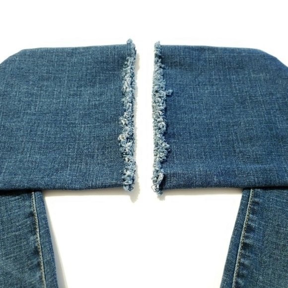 Joe's RAW HEM BOOT CUT Low Rise Ankle Jeans 29 - Picture 7 of 8